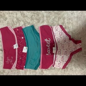 New Aerie Underwear with tags on - 5 pieces